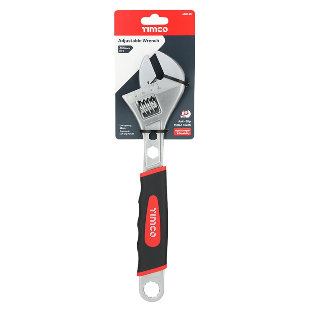 TIMCO Adjustable Wrench - 300mm/12" Length