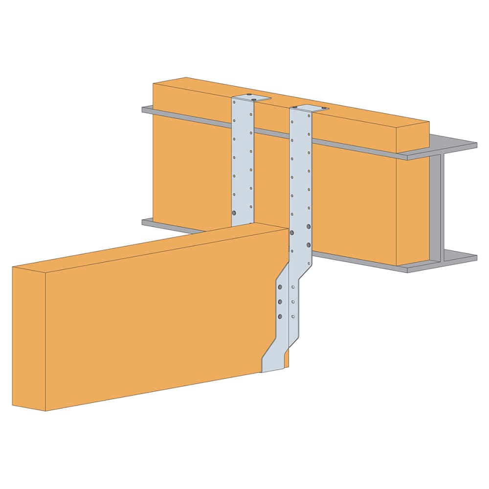 Simpson Strong Tie Joist Hanger - Adjustable Height Strap - Long Leg - 100mm Width