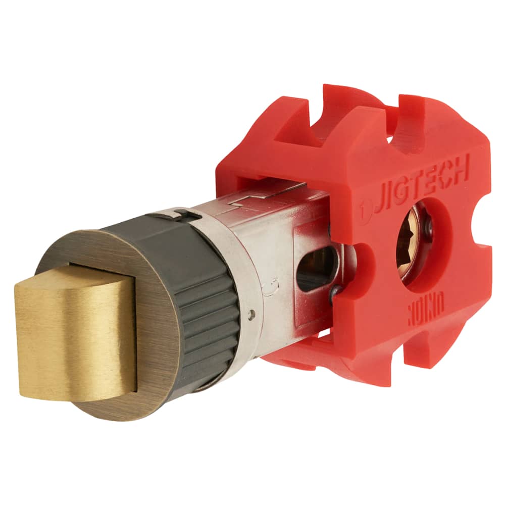 Jigtech Smartlatch Passage Latch - 57mm Backset - Antique Brass