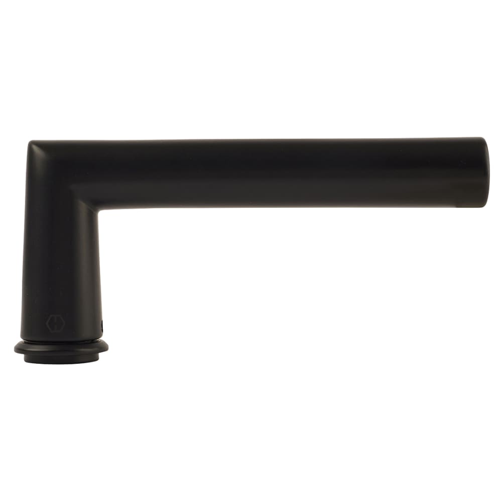 Hoppe Mini Rose Amsterdam Door Handle on Rose - Matt Black