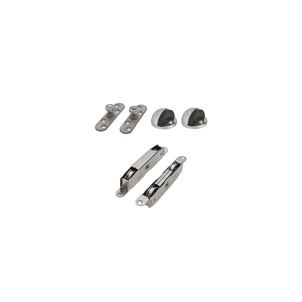 Klug Additional Patio Sliding Door Fittings Pack - 200kg Max Door Weight - 40-56mm Door Thickness 