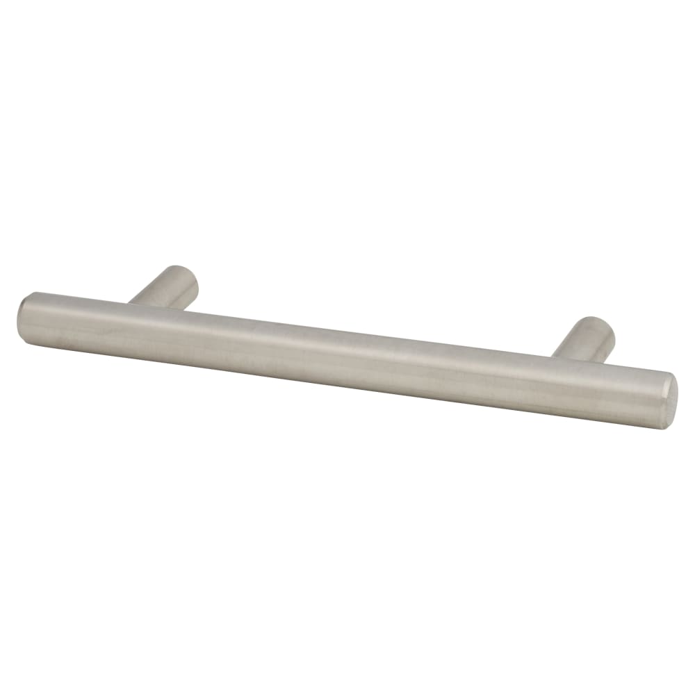 Altro 12mm T-Bar Cabinet Pull Handle - 128mm Centres - Satin Stainless Steel