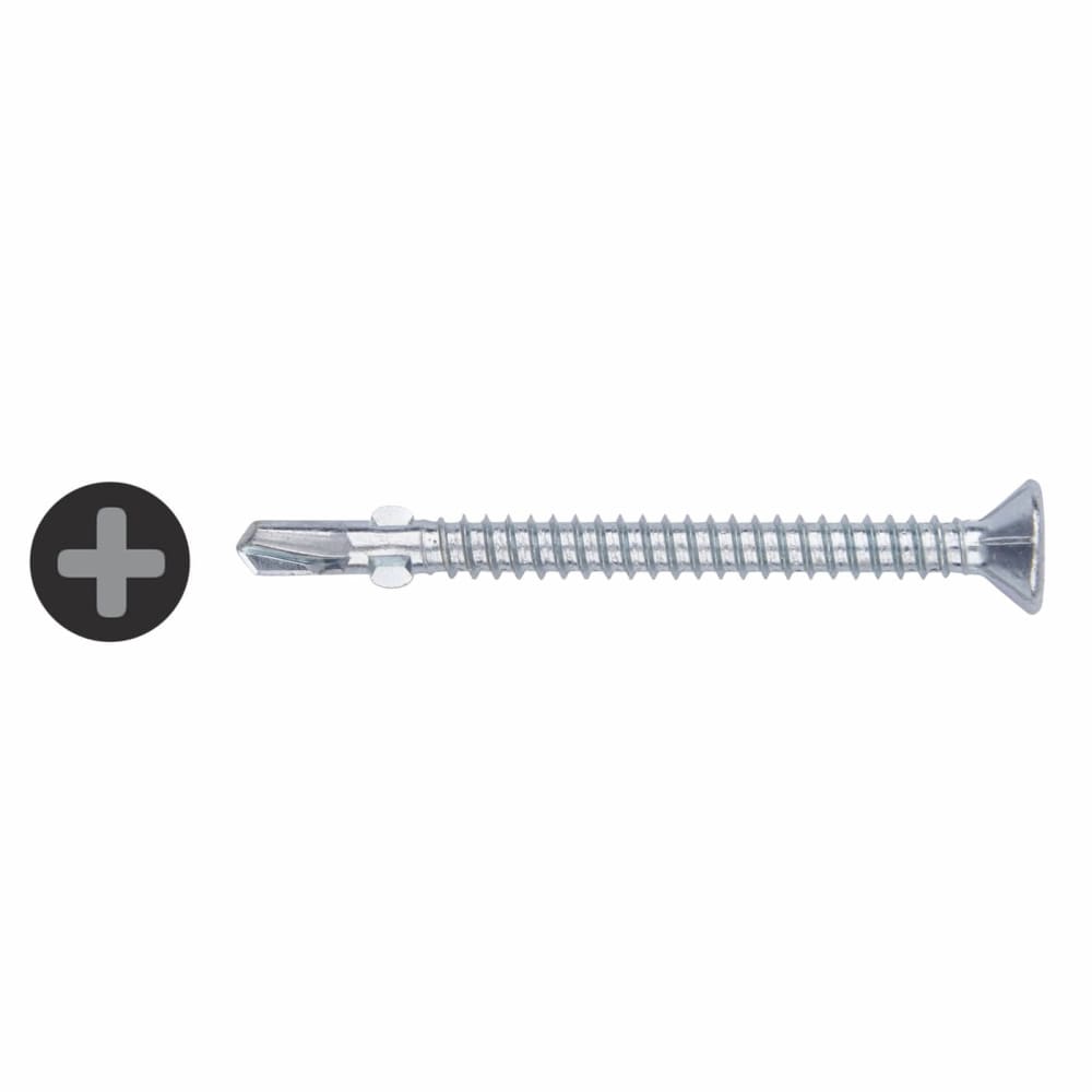 Wing tip self drilling screws for light section steel size 5.5 x 130mm