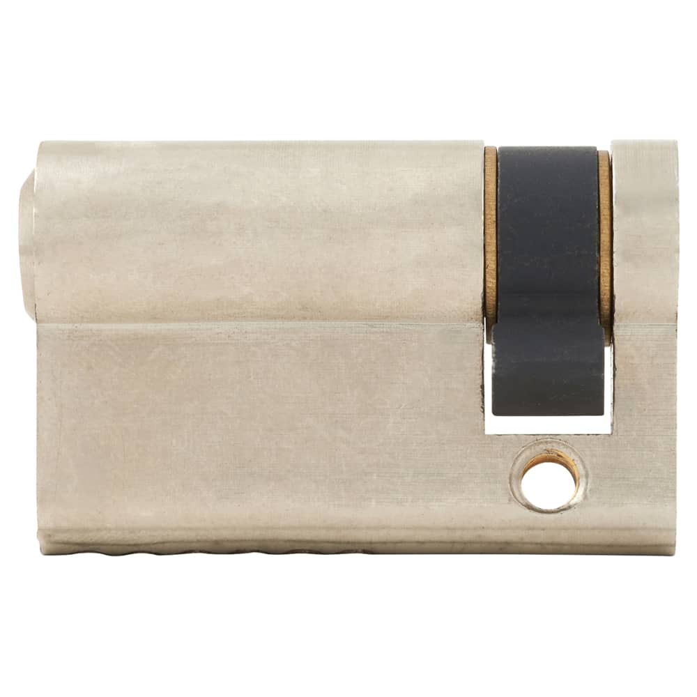 Yale 6 Pin 50mm Euro Single Cylinder - 40 + 10mm - Satin Nickel - Keyed to Differ