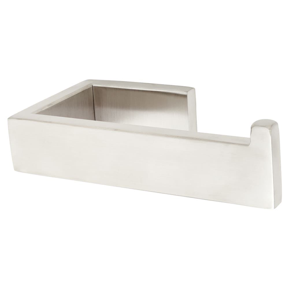 Altro Contemporary Square Toilet Roll Holder - 145 x 75 x 40mm - Satin Stainless Steel