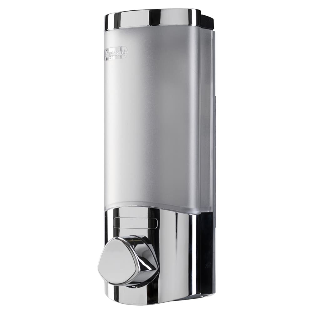 Croydex Euro Wall Mounted Soap Dispenser - 80 x 80 x 200mm - Chrome