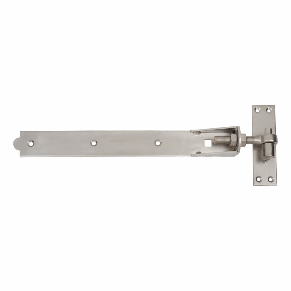 GateMate Medium Duty Adjustable Hook & Band Gate Hinge - 450 x 45mm - 316 Stainless Steel - Pair