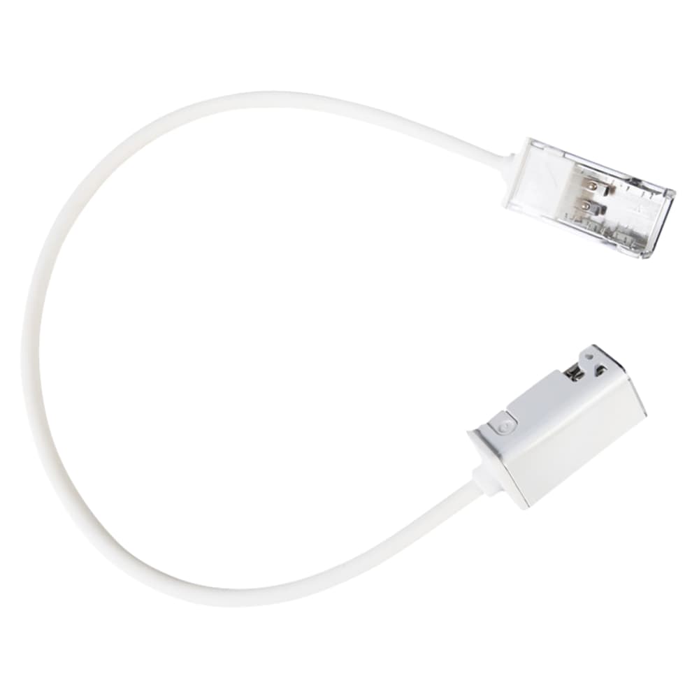 Integral LED Soldering Free End to End Connector with Cable for 13 x 12mm Top Bend Neon Strip Light