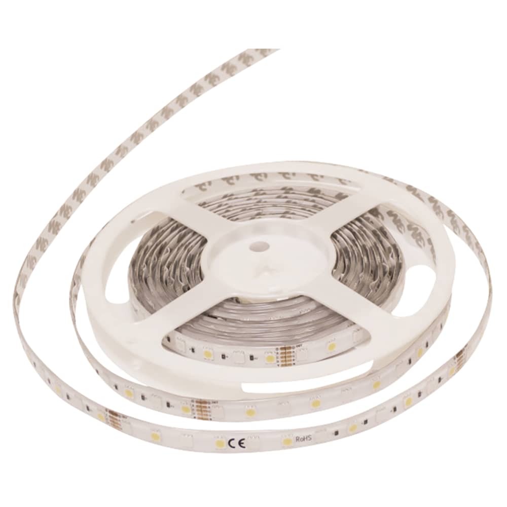 Integral LED 12W Flexible Dimmable LED Strip Light - IP65 - 5000mm - RGB + 4000K Cool White