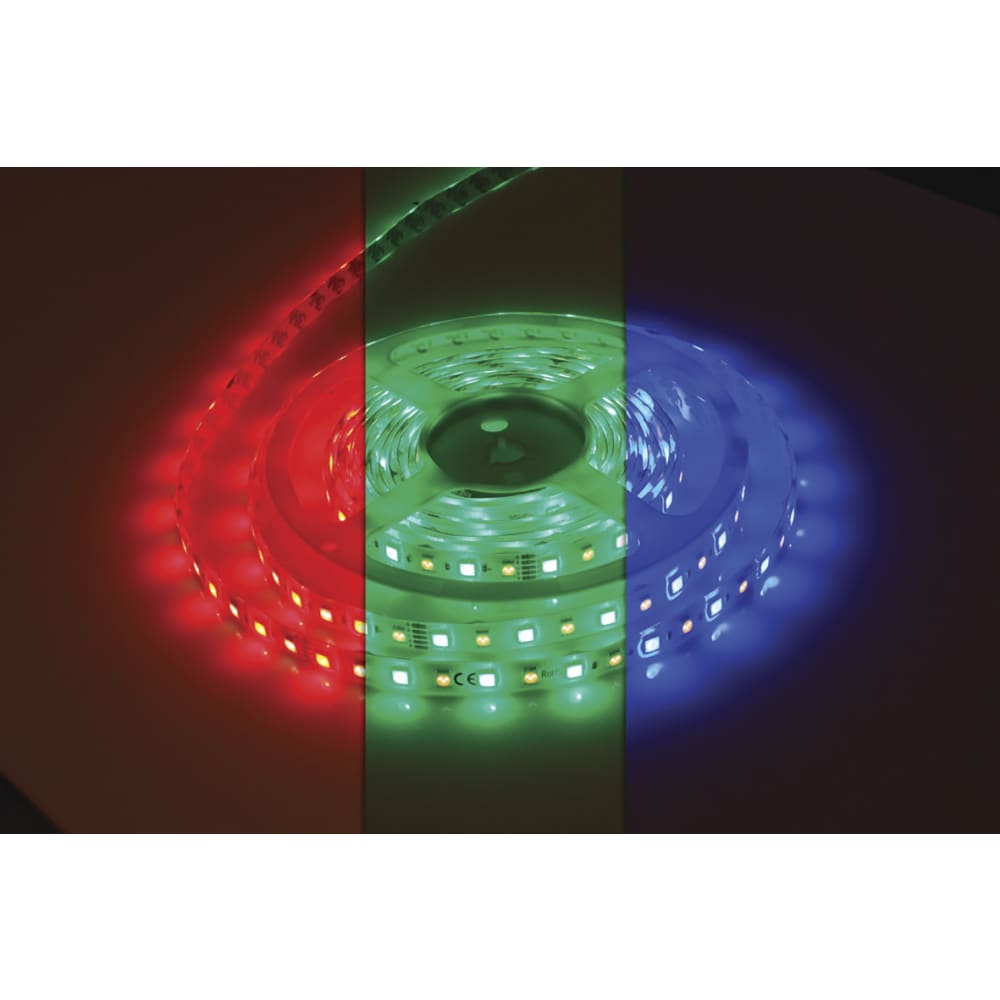 Integral LED 12W Flexible Dimmable LED Strip Light - IP65 - 5000mm - RGB + 4000K Cool White