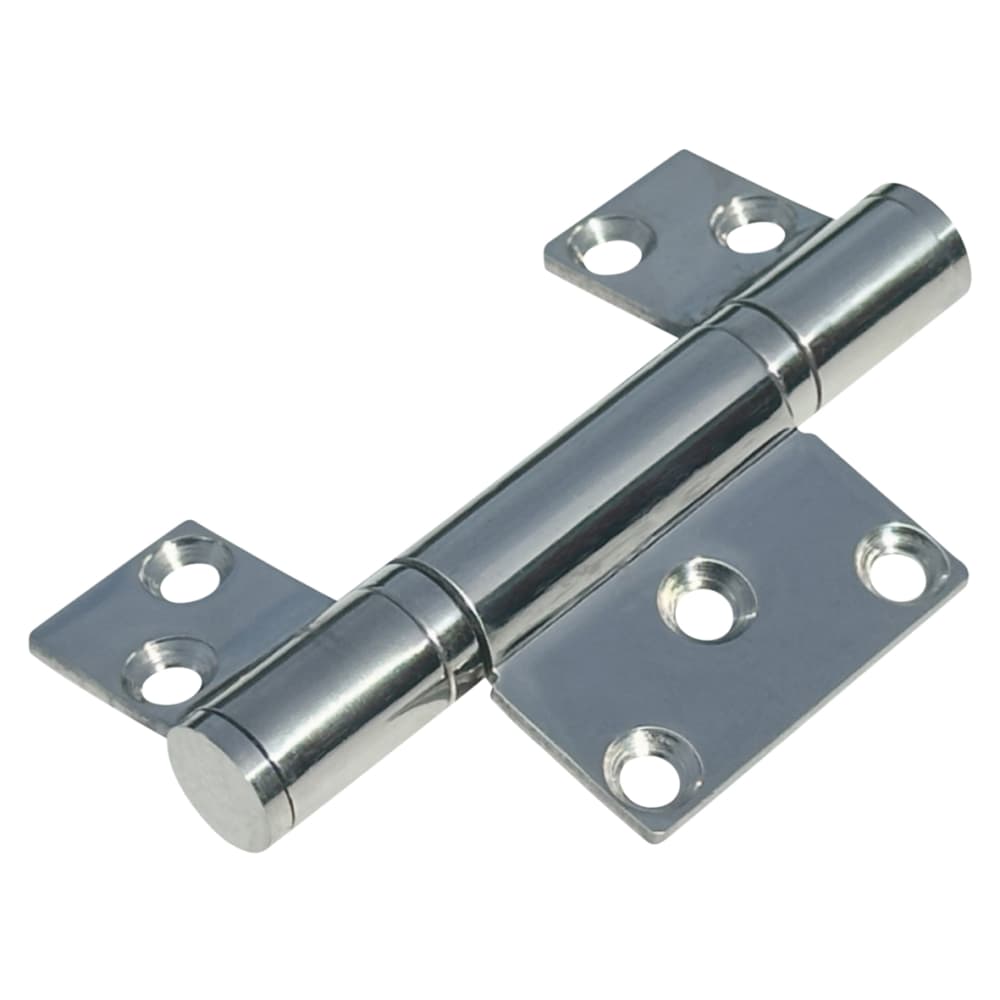 Brio Weatherfold 100 Outward Opening Patio Bi-Folding Door Kit - 6 Door - Polished Stainless Steel