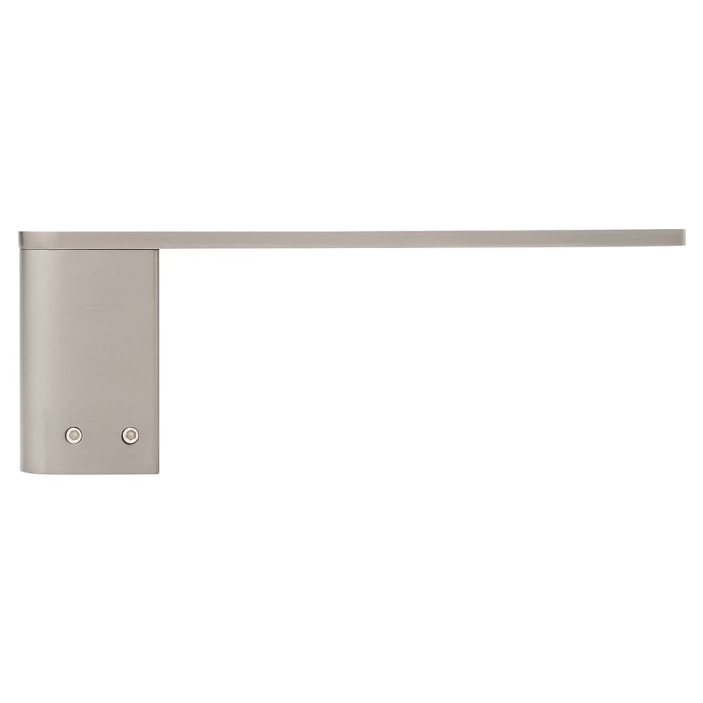 Altro Designer Square Toilet Roll Holder - 180 x 65 x 35mm - Gun Metal