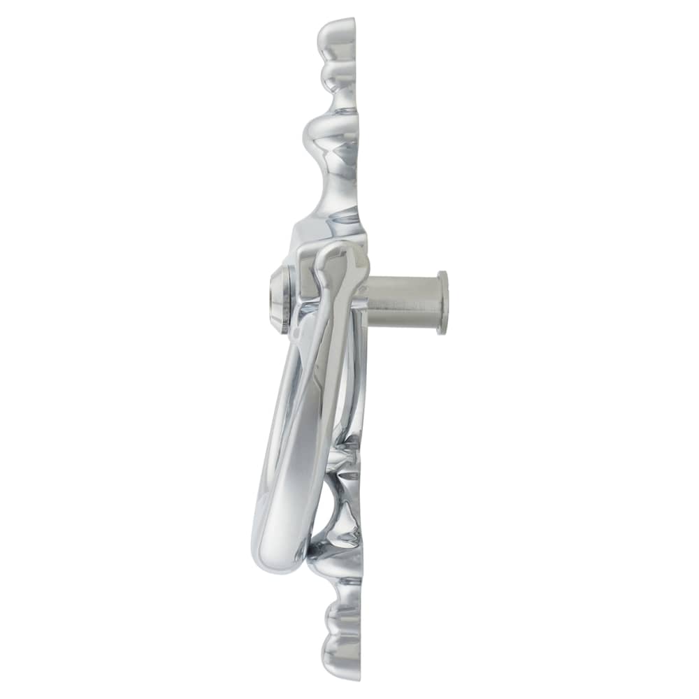Arrone AR727K Traditional Urn Door Knocker With Viewer - 151 x 76mm - Polished Chrome