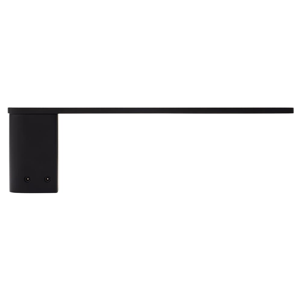 Altro Designer Square Towel Rail - 220 x 65 x 35mm - Matt Black