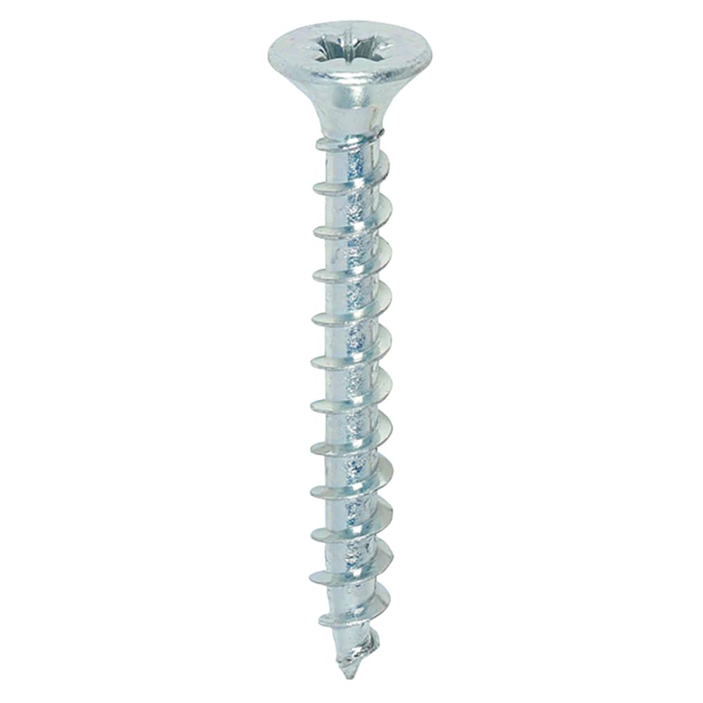 TIMCO Solo Chippy Pozi Countersunk Wood Screws - 5.0 x 40mm - Zinc Plated - Pack of 200