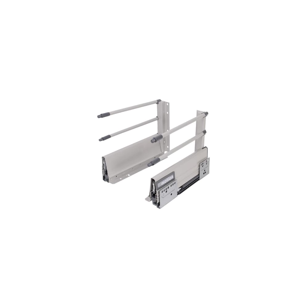 Klug Innobox Soft Close Drawer Pack - Includes 2 x Pairs of Rods - (H) 204mm x (D) 300mm - Grey