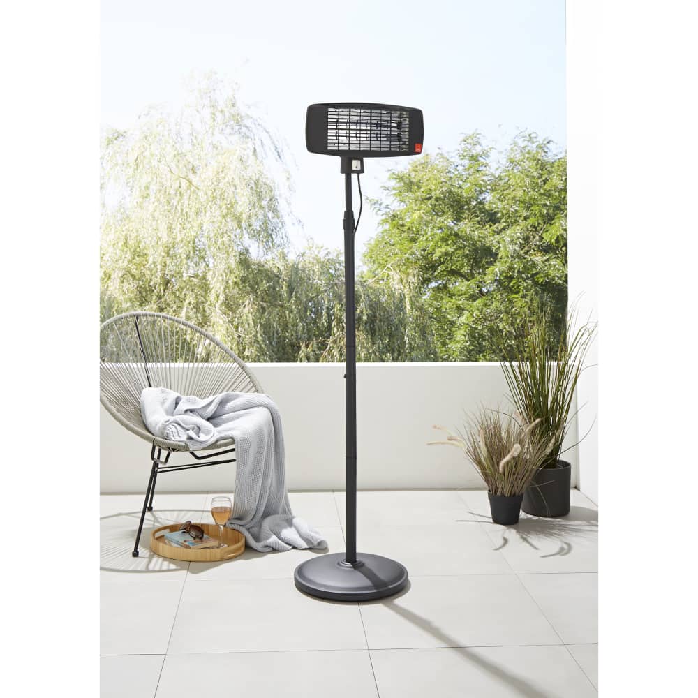 Forum Zink Blaze IP24 Wall Mounted Patio Heater - 650/1300/2000W