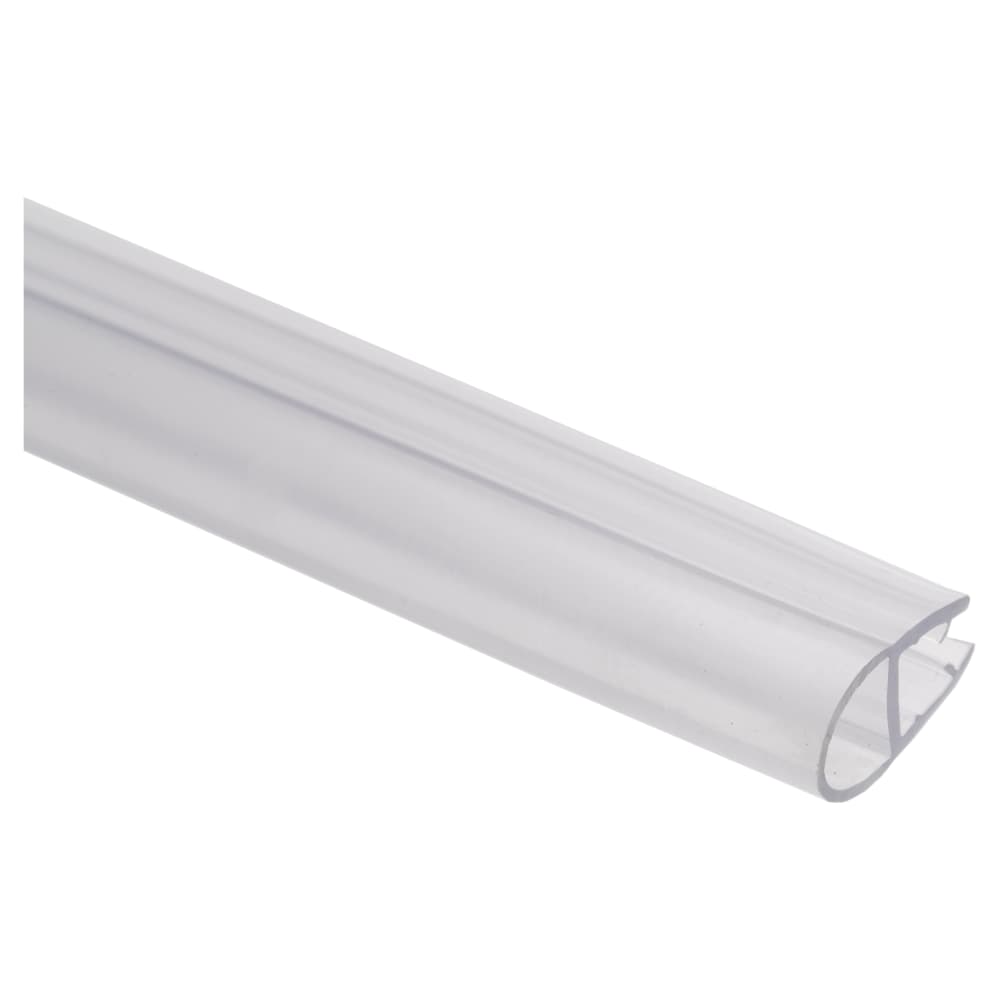 Croydex Clear PVC Shower Seal - Bubble Seal - Suits 4-6mm Glass