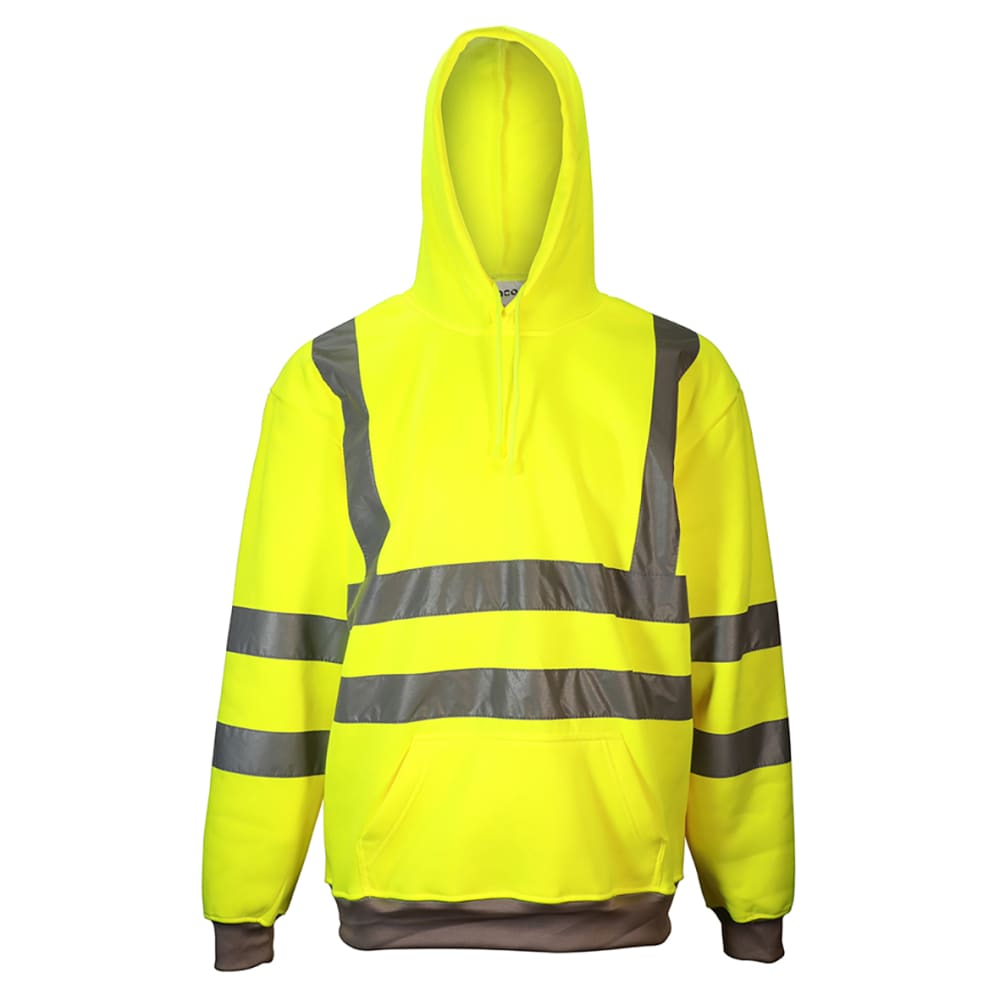 TIMCO Hi Visibility Hoodie - Yellow - Large