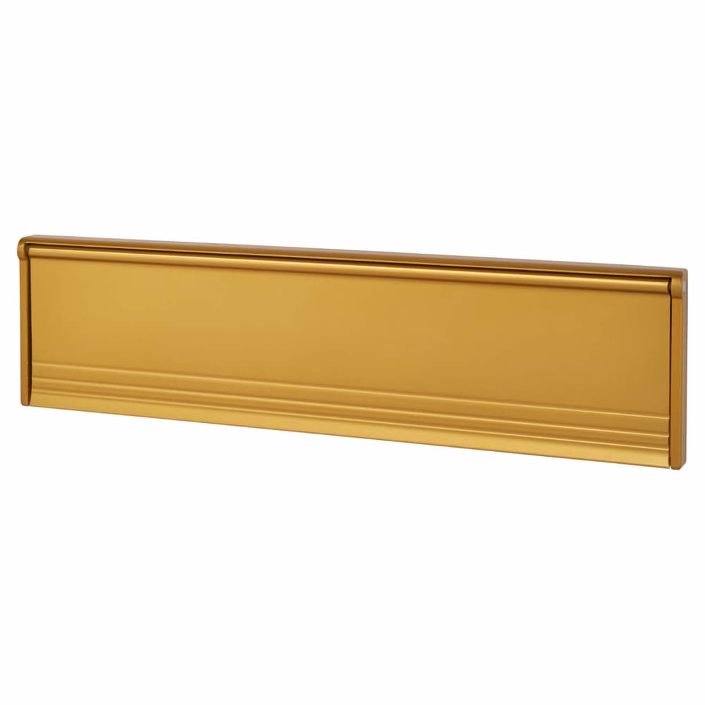 Exitex Brush Seal Interior Letter Tidy Flap - 293 x 77mm - Gold