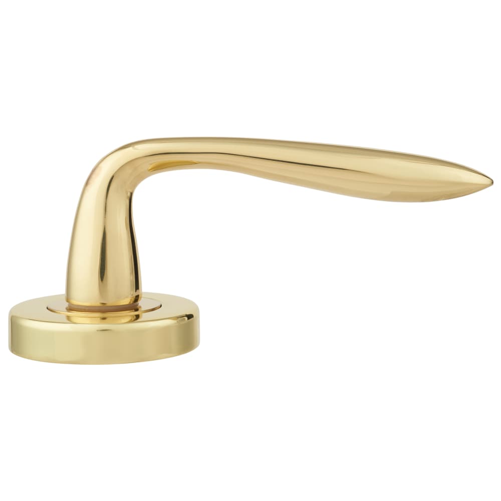 Heritage Brass by M Marcus Sutton Door Handle on Rose - Polished Brass