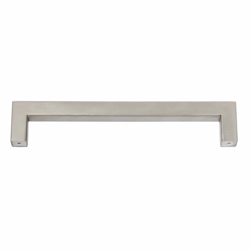 Altro 14mm Square D-Bar Cabinet Pull Handle - 128mm Centres - Satin Stainless Steel