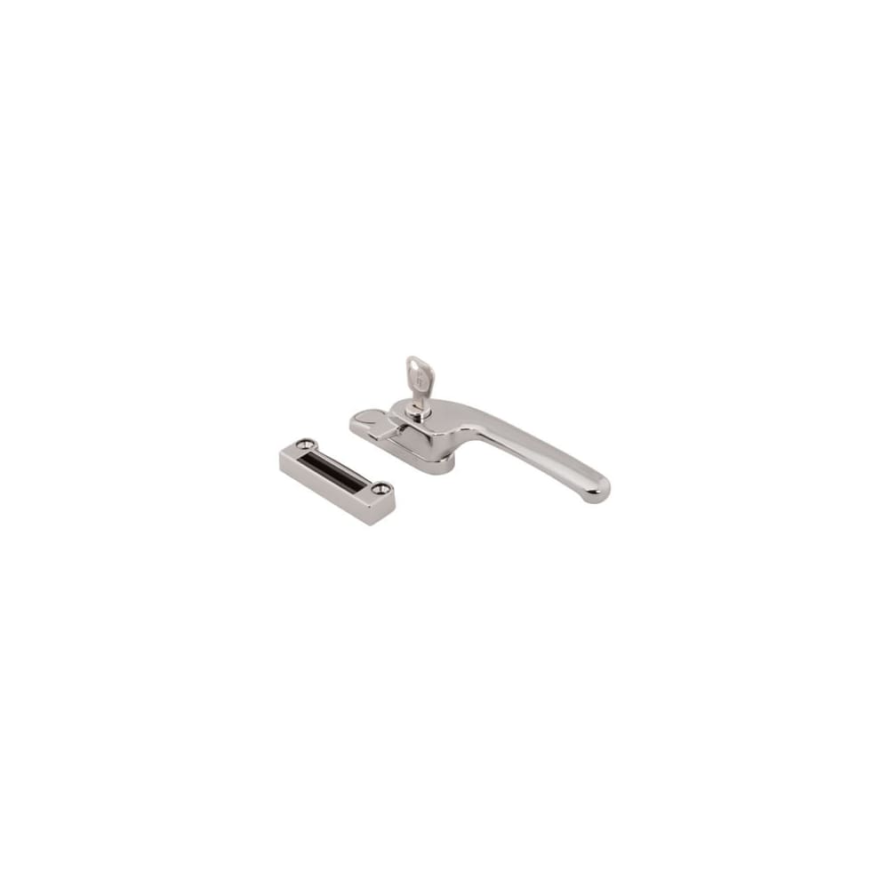 Fab & Fix Guru Breakseal Locking Casement Window Fastener - Right Hand - Bright Chrome