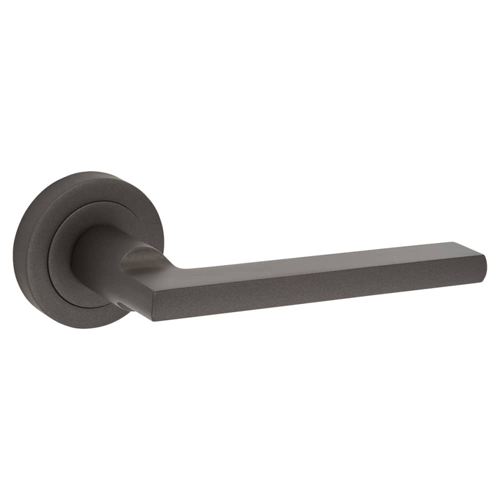 Carlisle Brass Trentino Door Handle on Rose - Matt Bronze
