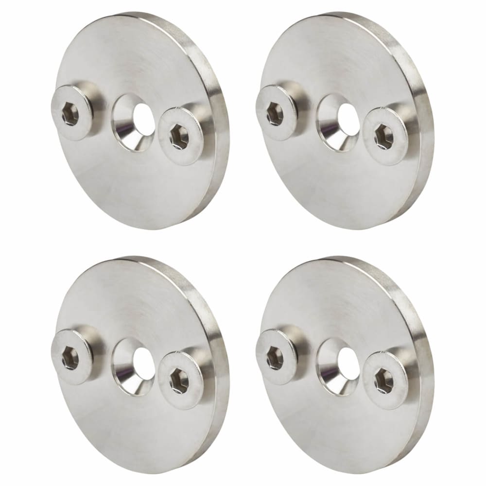 Klug Spek 2.0 Sliding Door Gear Kit - 2000mm Track - 80kg Max Door Weight - Satin Stainless Steel