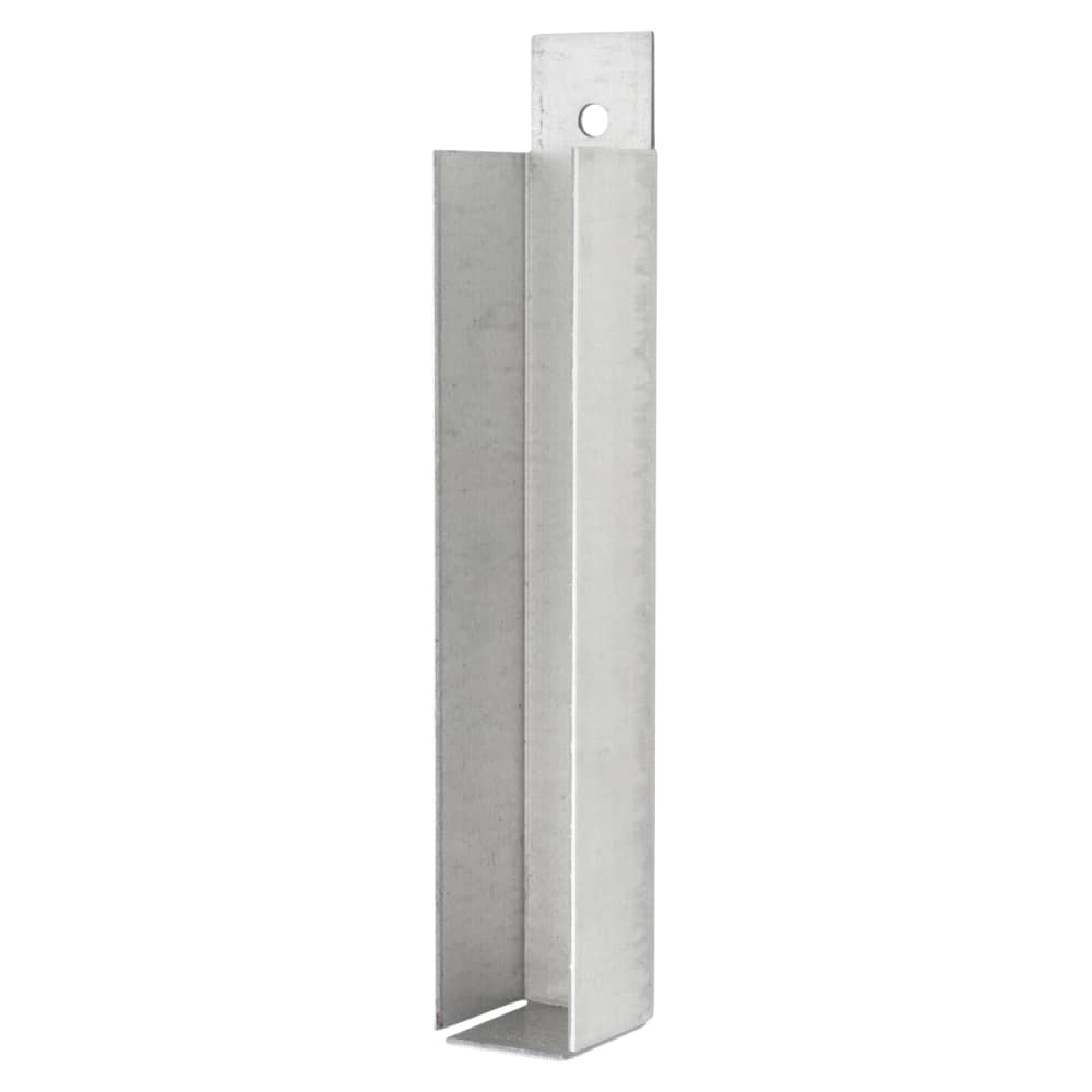 TIMCO Fence Panel Gravel Board Clip - 150 x 25 x 30mm - Galvanised