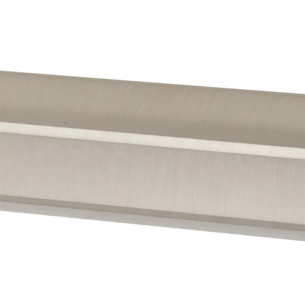 Altro Juno Hexagon Door Handle on Rose - Satin Nickel
