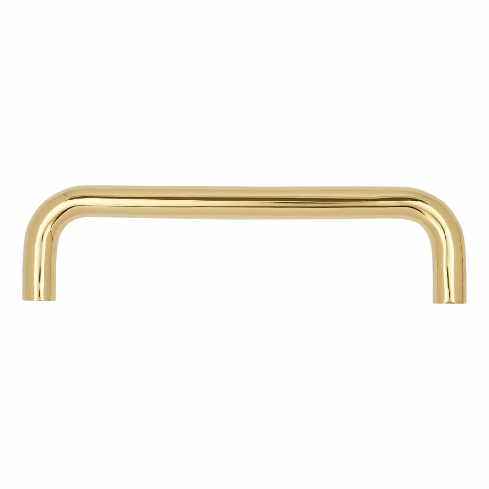 Hampstead 19mm D-Bar Door Pull Handle - Bolt Fix - 229mm Centres - PVD Brass