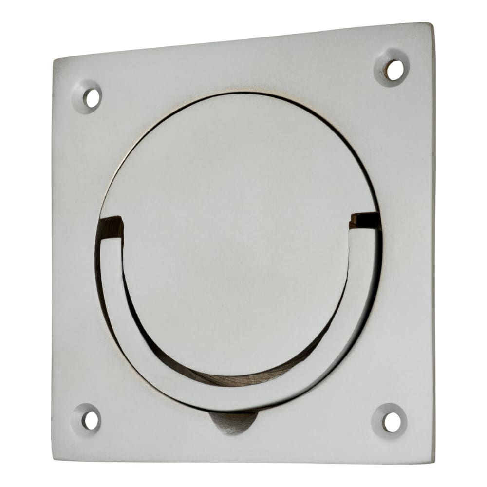 Altro Squash Court Flush Handle - 87 x 87 x 19mm - Satin Chrome