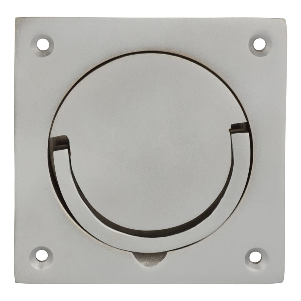 Altro Squash Court Flush Handle - 87 x 87 x 19mm - Satin Chrome