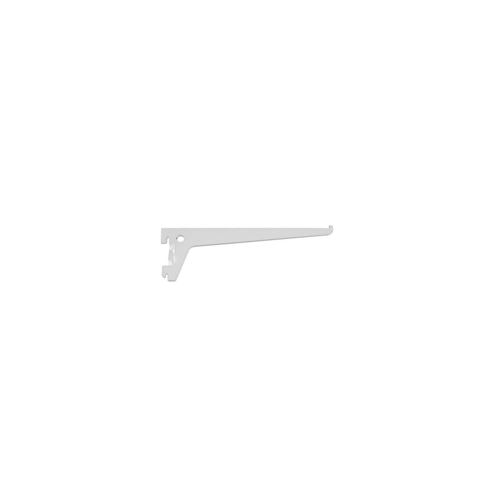 Altro Single Slot Shelf Bracket - 150mm Length - White