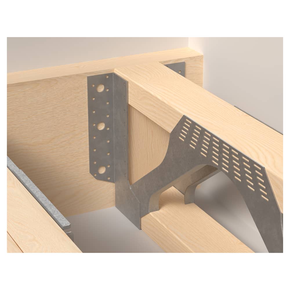 Simpson Strong Tie Heavy Duty Face Fixed U Joist Hanger - 50mm Width - 165mm Height