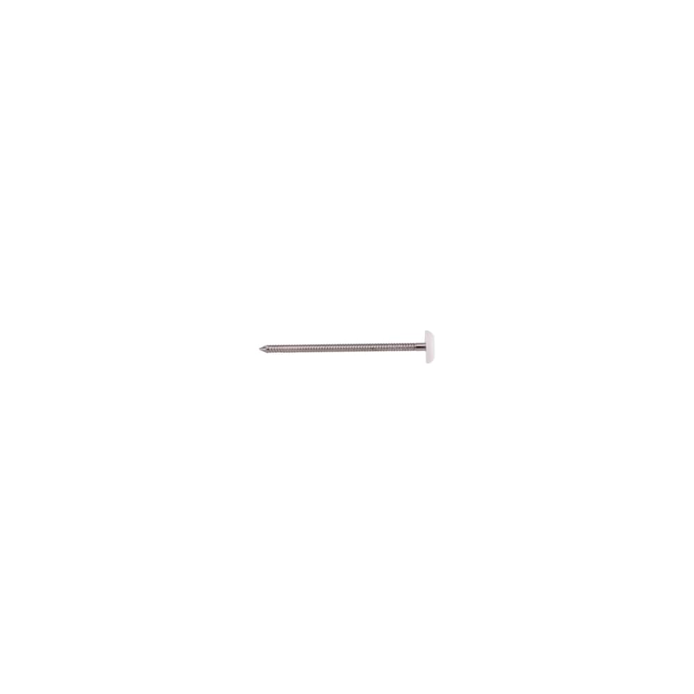 TIMCO Polymer Headed Pins - 25mm Length - White - Pack of 250