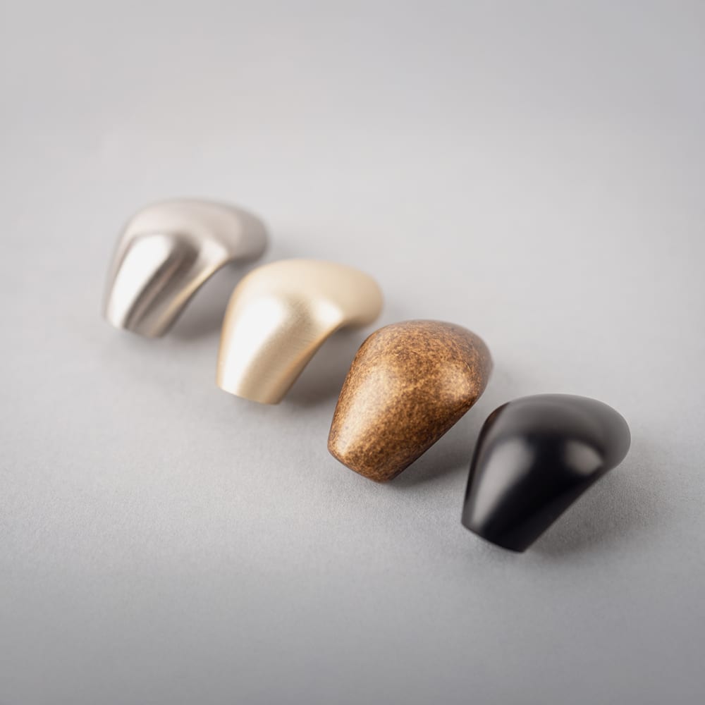 Altro Keswick Oval Cabinet Knob - 31 x 27mm - Matt Black