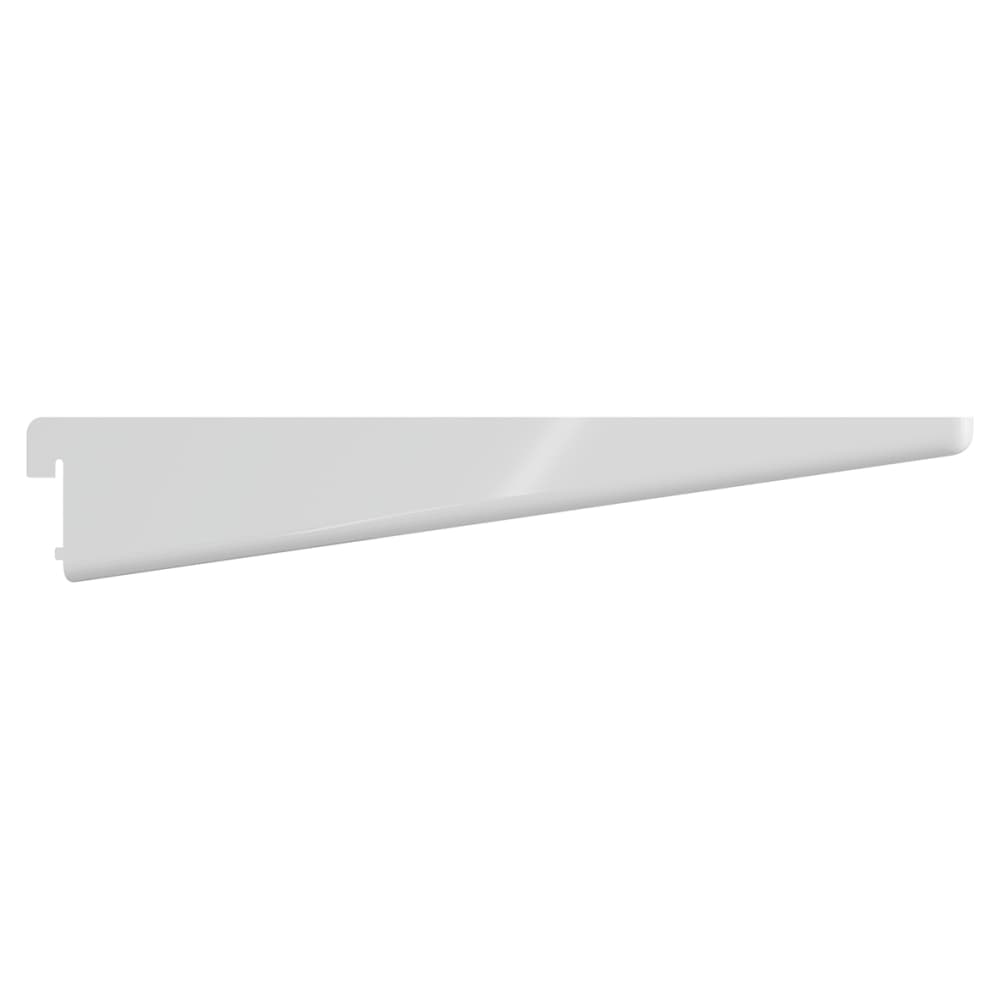Rothley White Twin Slot Shelf Bracket