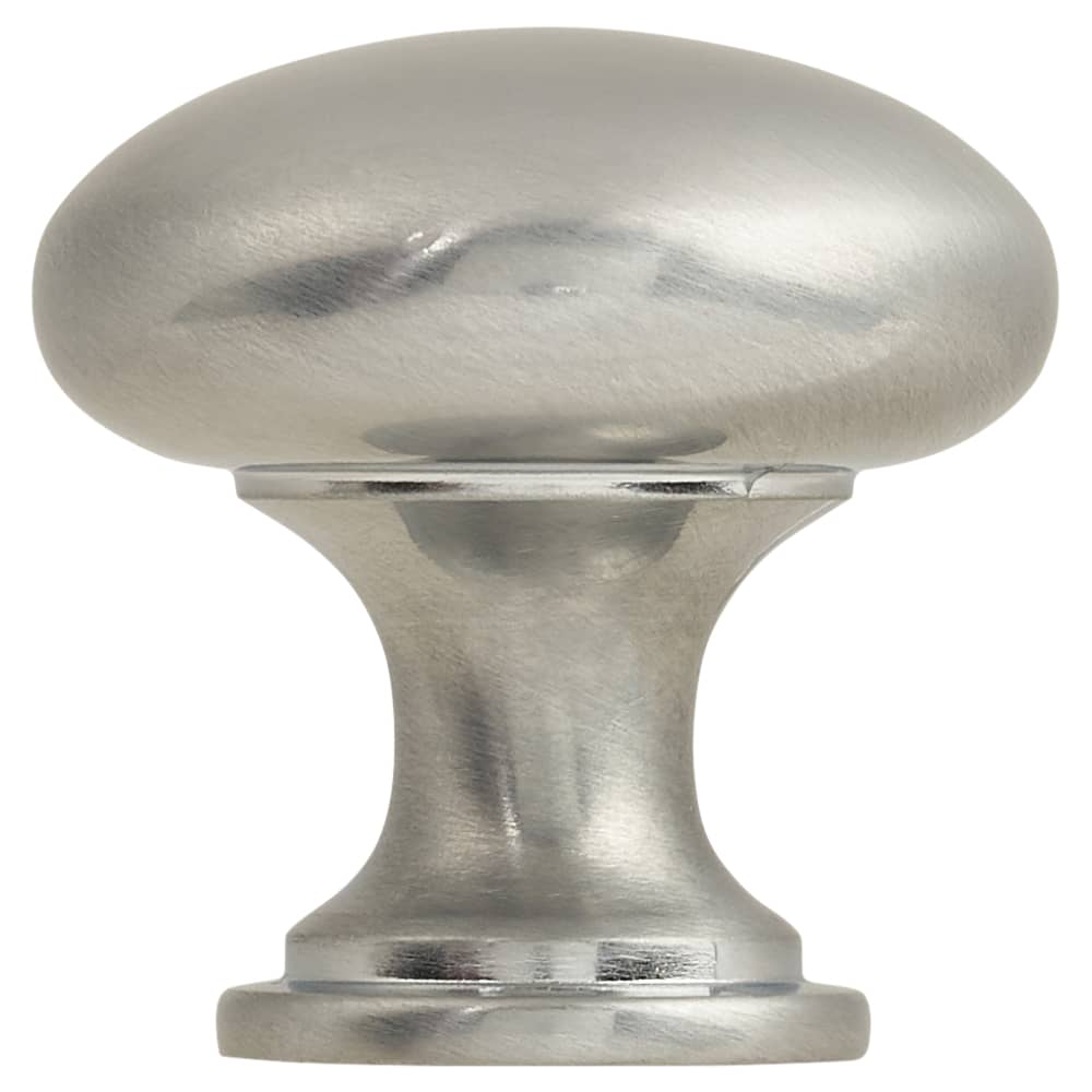 Touchpoint Domed Round Cabinet Knob - 25mm Diameter - Satin Chrome