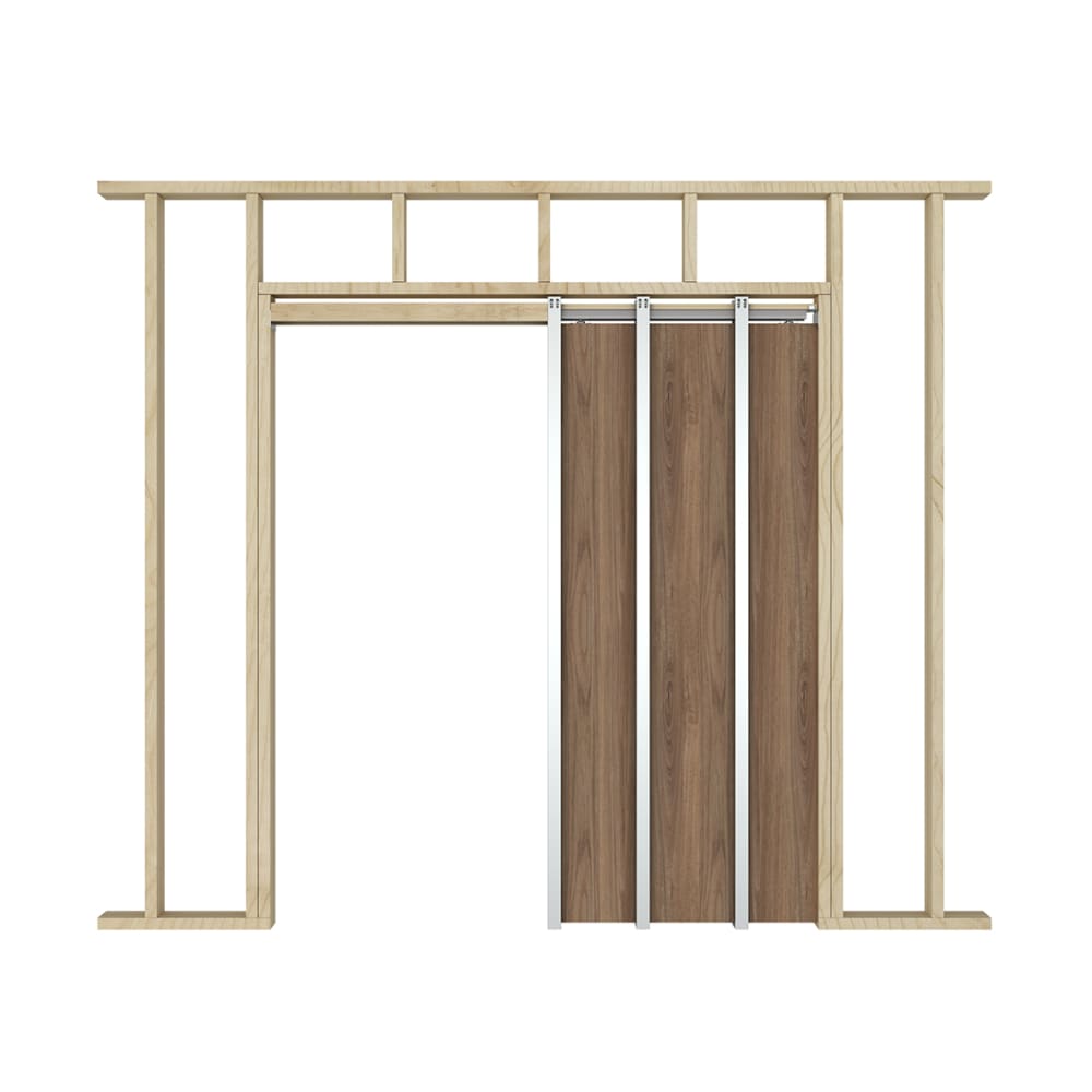 Klug Easi Pocket Door Kit with Soft Close – 115mm Finished Wall Thickness – 914 x 2032mm Door Size