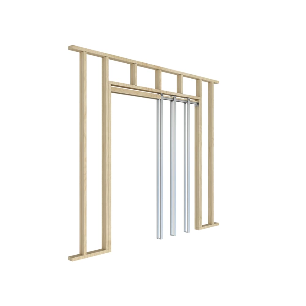 Klug Easi Pocket Door Kit with Soft Close – 115mm Finished Wall Thickness – 914 x 2032mm Door Size