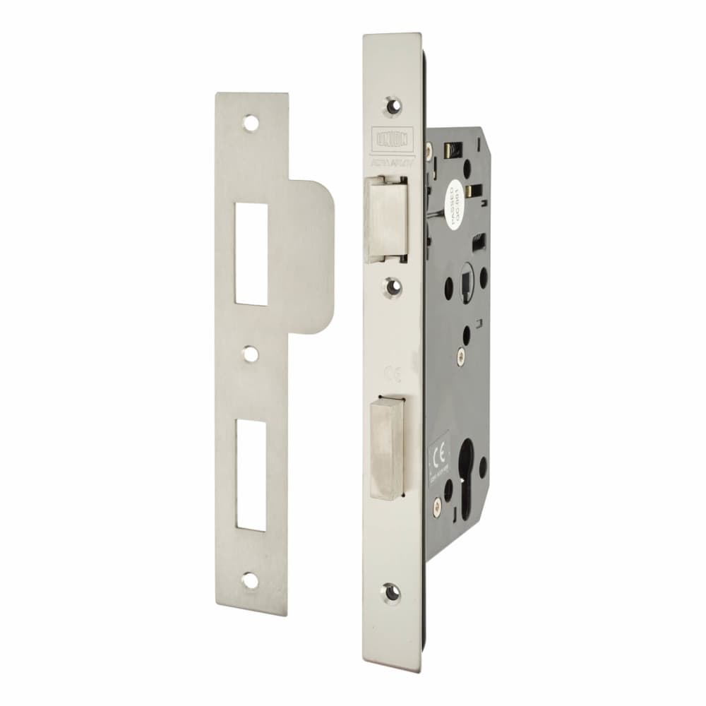 UNION JL2C26S Equality Act Escape Sashlock Case - 83mm Case - 55mm Backset - Satin Stainless Steel