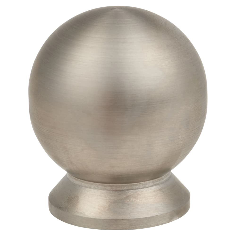 Altro Turned Ball Cabinet Knob - 35mm Diameter - Satin Stainless Steel
