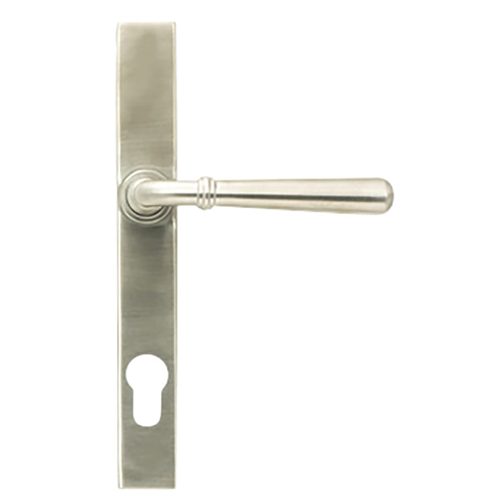From The Anvil Newbury uPVC Slimline Multipoint Door Handle - 92mm c/c - Satin Stainless Steel