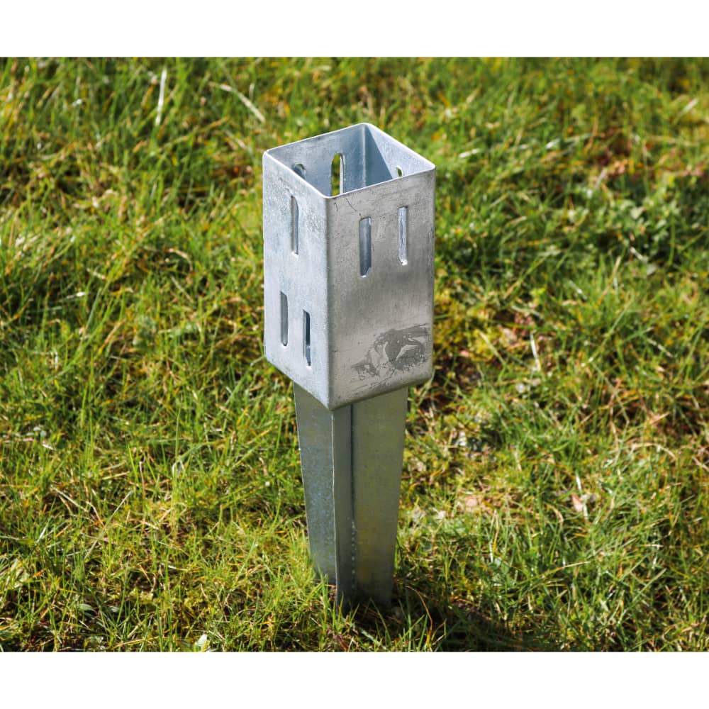 TIMCO Drive In Spike - Quick Fit - 100 x 100 x 600mm - Galvanised