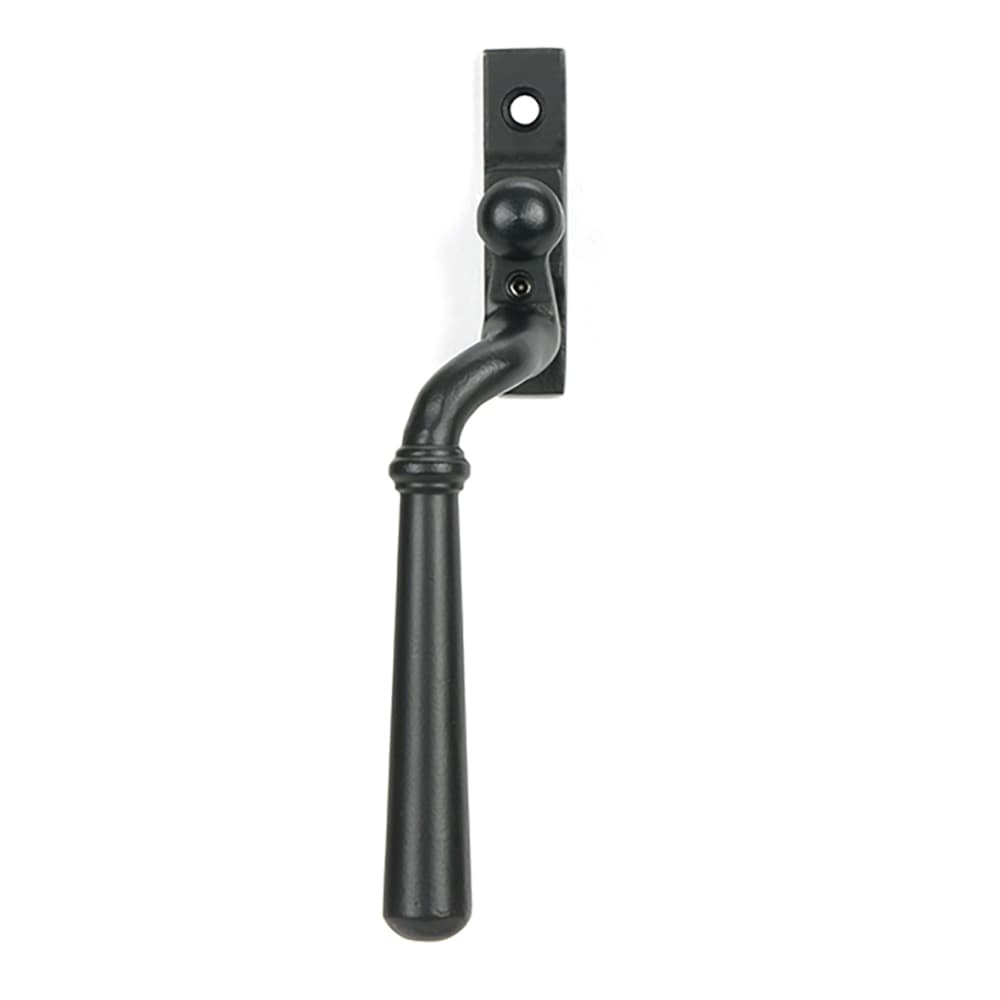 From The Anvil Newbury Locking Espagnolette Casement Window Handle - Left - Matt Black