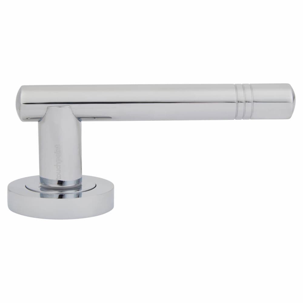 Touchpoint Dakota Door Handle on Rose - Polished Chrome