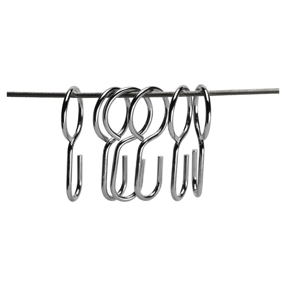 Croydex Shower Rail - Wireline - 3000mm Length - Polished Chrome
