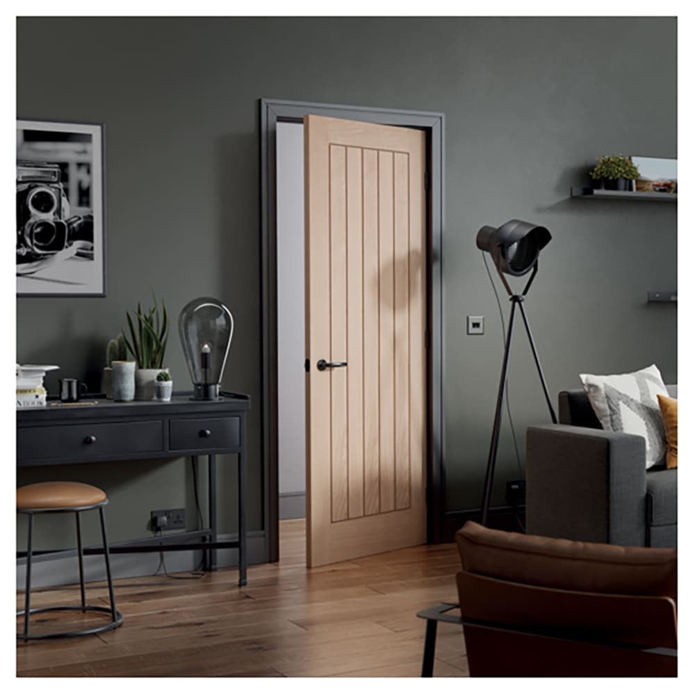 LPD Belize 5 Panel Pre-Finished Solid Internal Door - 2040 x 526 x 40mm ...